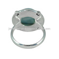 Lovely Larimar Edelstein 925 Sterling Silber Ring